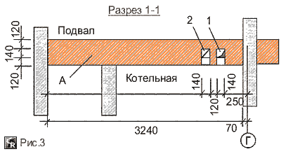 Пример устройства вертикальных вентиляционных каналов из подвала дома