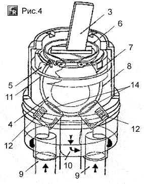 Схема устройства и работа шаровой гильзы однорычажного смесителя воды