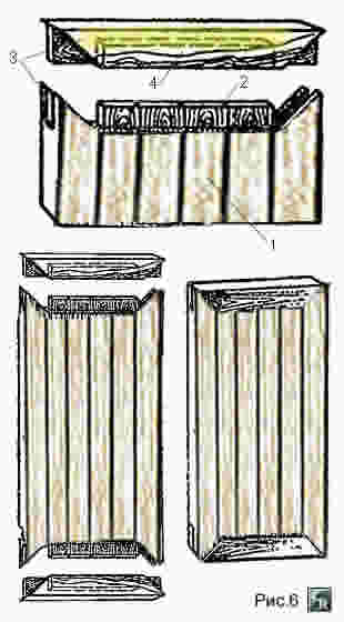 Узлы изготовления щитовой двери с наконечниками